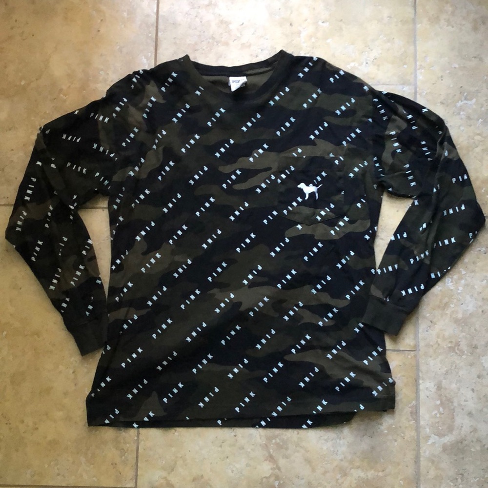 Pink Camo Long Sleeve
